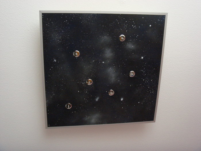 ab damit an die Zimmerdecke